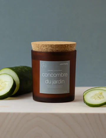 Bougie de soja - Concombres du jardin