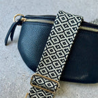Sangle de sac Noir et Crème
