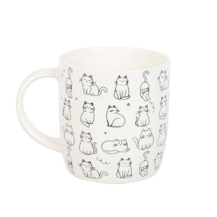 Tasse à motif de chats