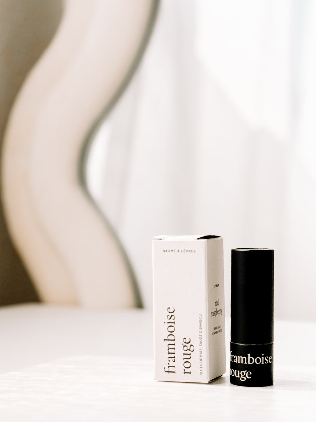 Baume à lèvres - Framboise rouge
