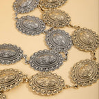 Ceinture concho ovale vintage