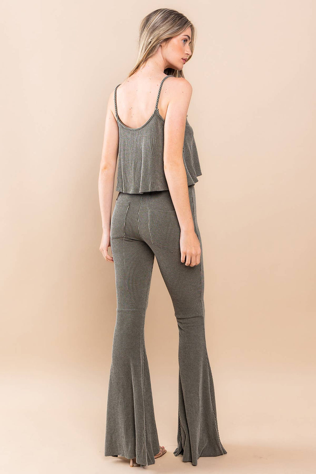 Camisole en tricot côtelé