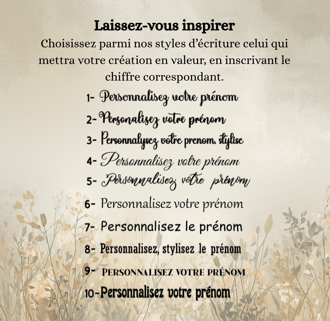 Coupe de vin personnalisable