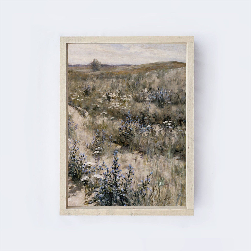 Impression encadrée vintage | Desert fleuri
