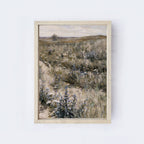 Impression encadrée vintage | Desert fleuri