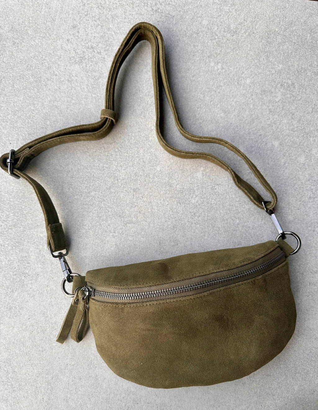 Sac en suède - Vert