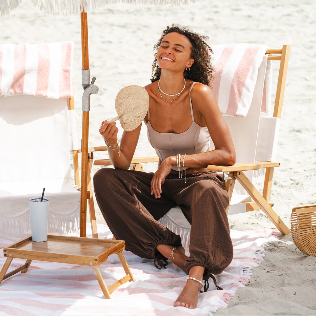 Pantalon coton Cargo - Espresso