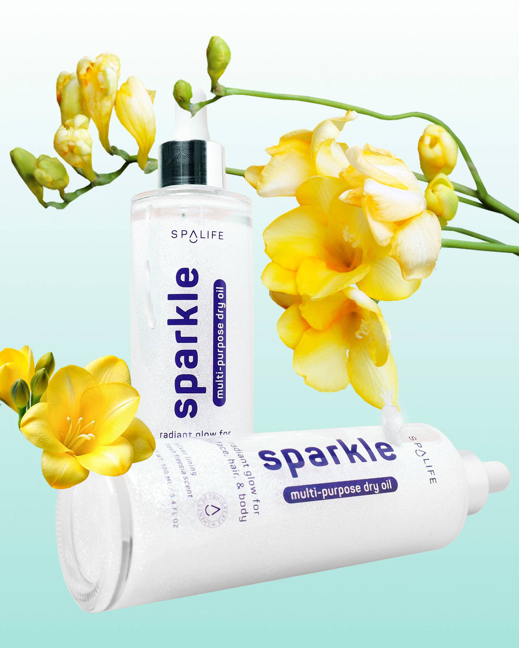 Huile Sèche Scintillante (Freesia)