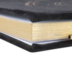 Carnet Astrologie avec stylo obsidienne noire