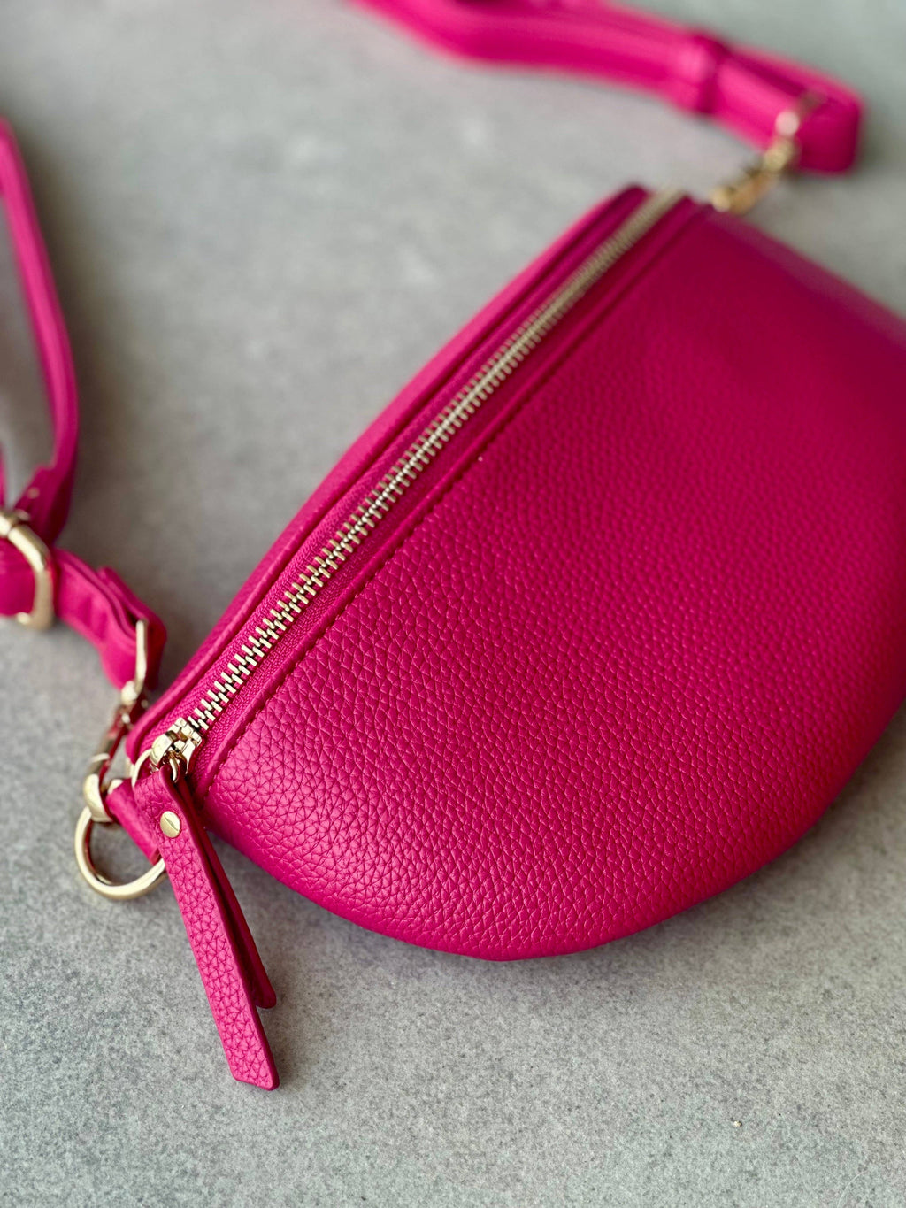 Sac en cuir vegan - Rose
