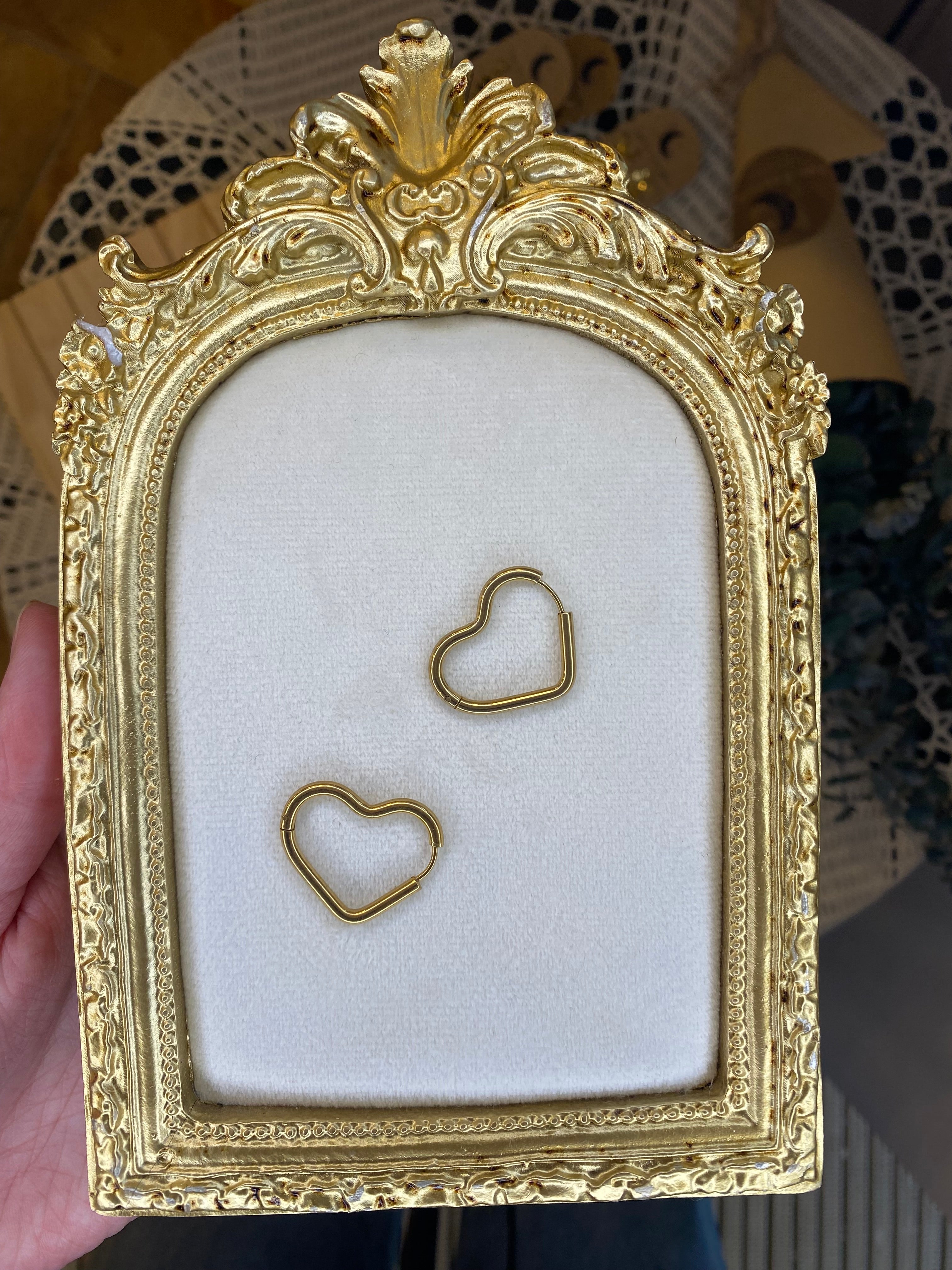 Boucles d’oreilles Cœurs