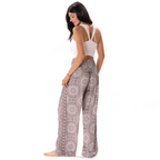 Pantalon large en rayonne