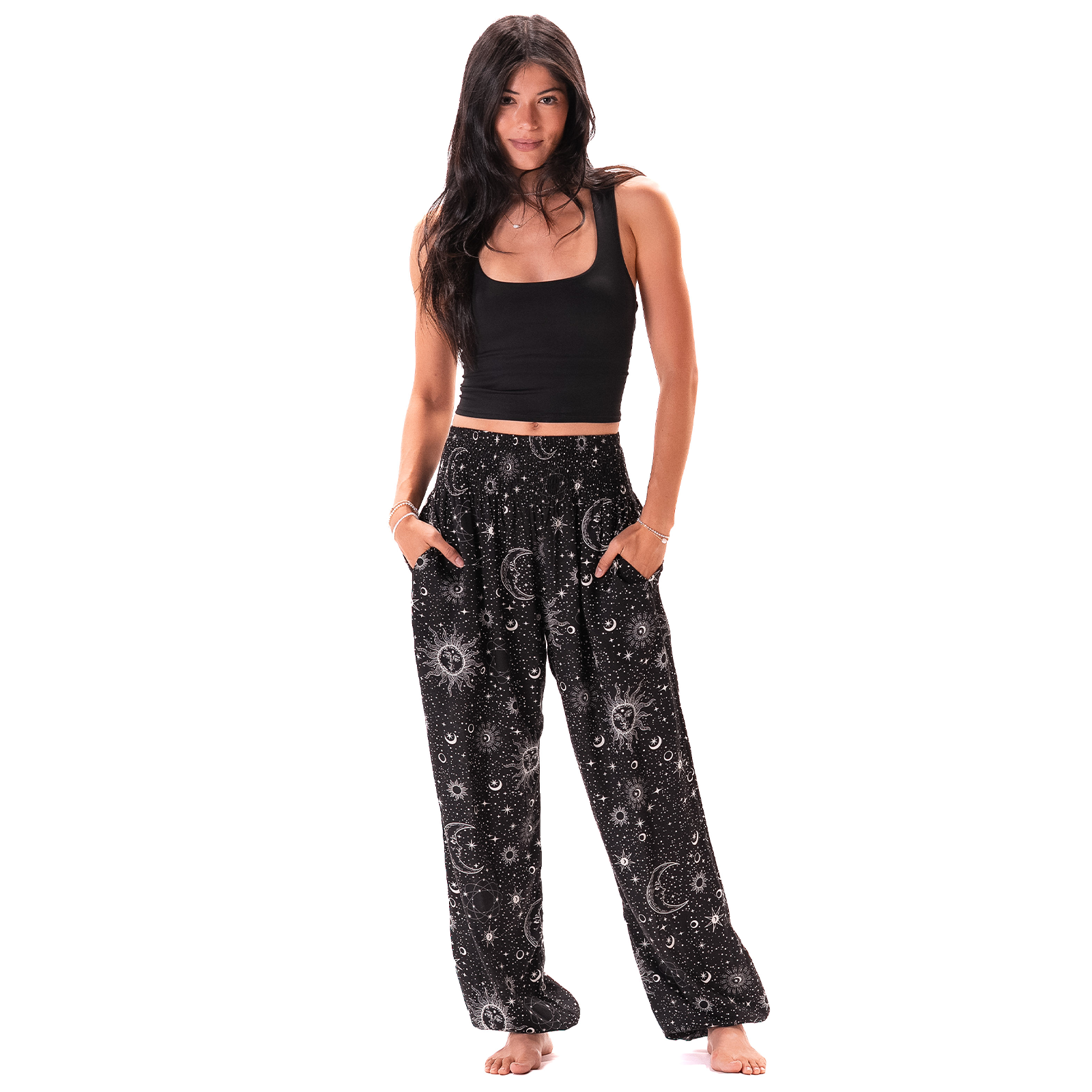 Pantalon Harem - Céleste
