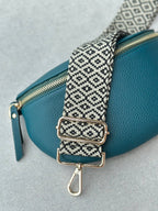 Sac en cuir vegan - Turquoise