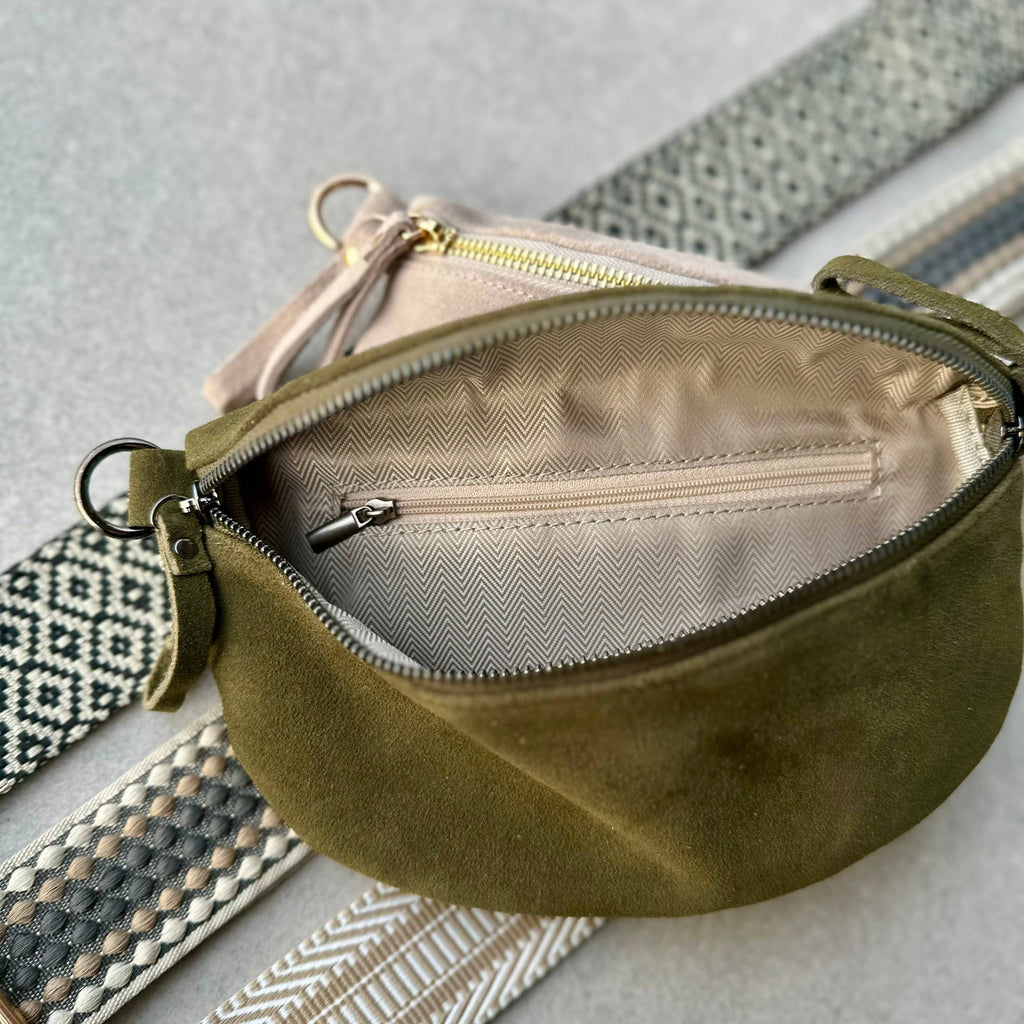 Sac en suède - Vert