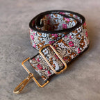 Sangle de sac le Pouvoir des Fleurs - Rose