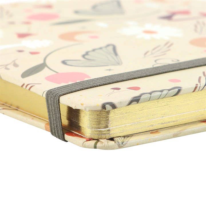Journal à motif féérique folklore