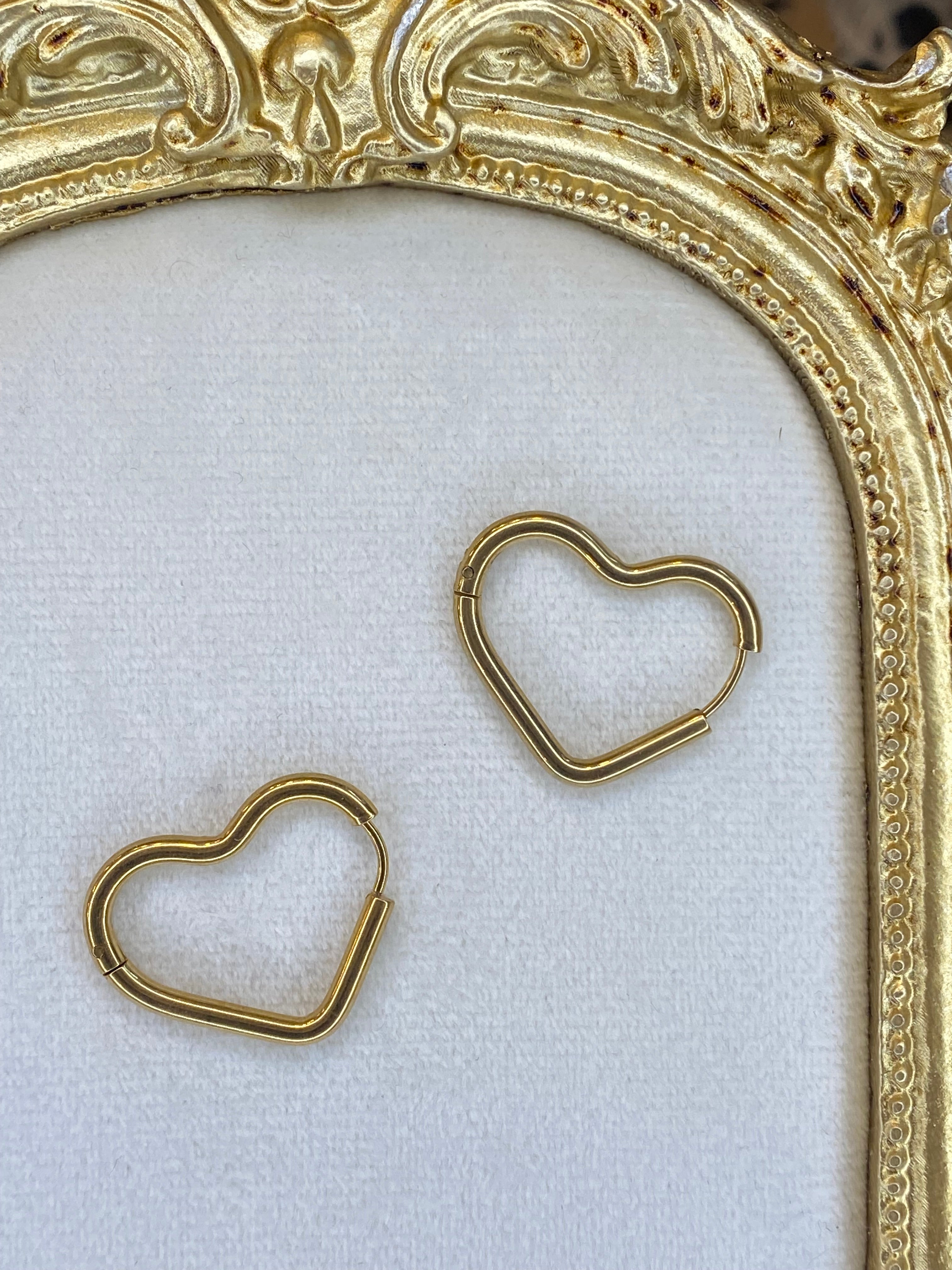 Boucles d’oreilles Cœurs