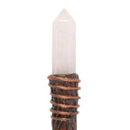 Baguette de purification énergétique en quartz aura