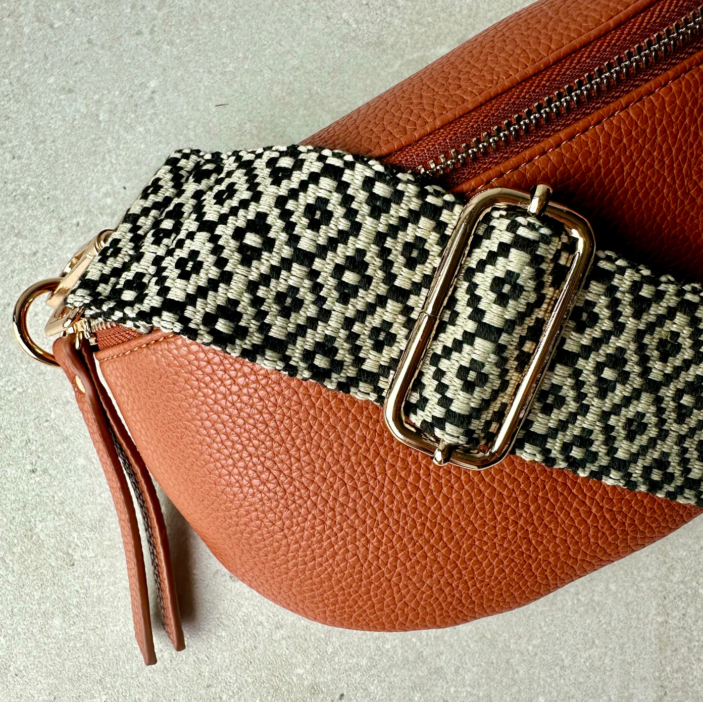 Sac en cuir vegan - Rust