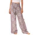 Pantalon large en rayonne