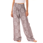 Pantalon large en rayonne