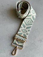 Sangle de sac Diamant - Turquoise