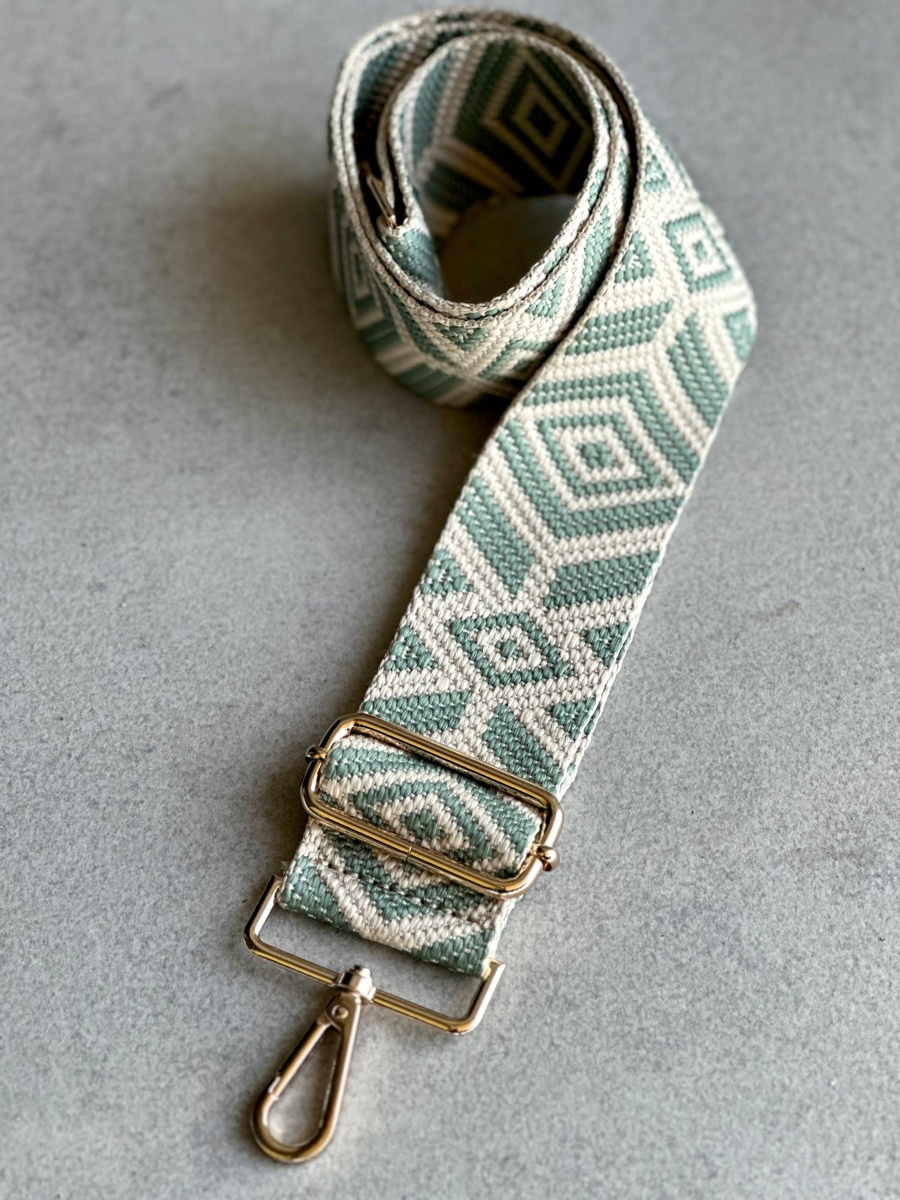 Sangle de sac Diamant - Turquoise