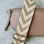 Sangle de sac Chevron - Moutarde