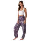 Pantalon Harem - Lotus prune