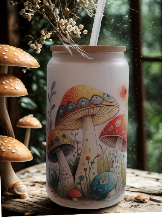 Gobelets givrés – Champignons colorés