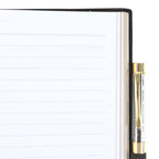 Carnet Astrologie avec stylo obsidienne noire