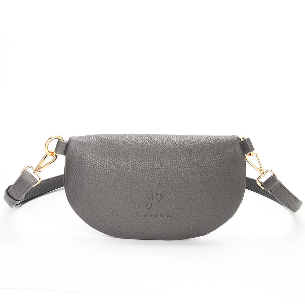 Sac en cuir vegan - Anthracite