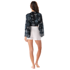 Haut à manches évasées - Lotus minuit