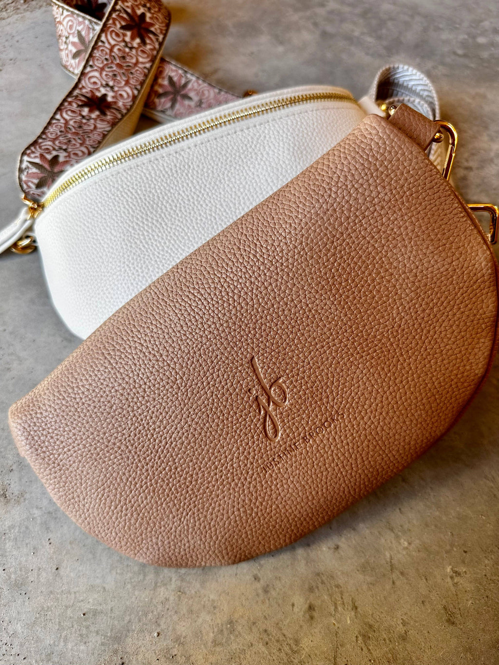 Sac en cuir vegan -  Beige
