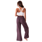 Pantalon coton - Prune