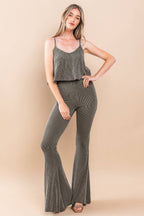 Camisole en tricot côtelé