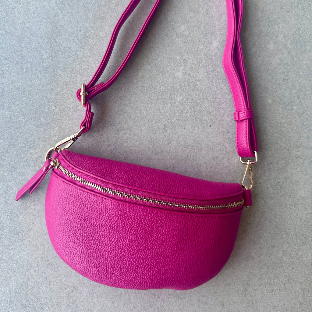 Sac en cuir vegan - Rose