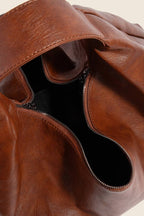 Sac hobo en simili cuir