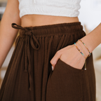 Pantalon coton Cargo - Espresso