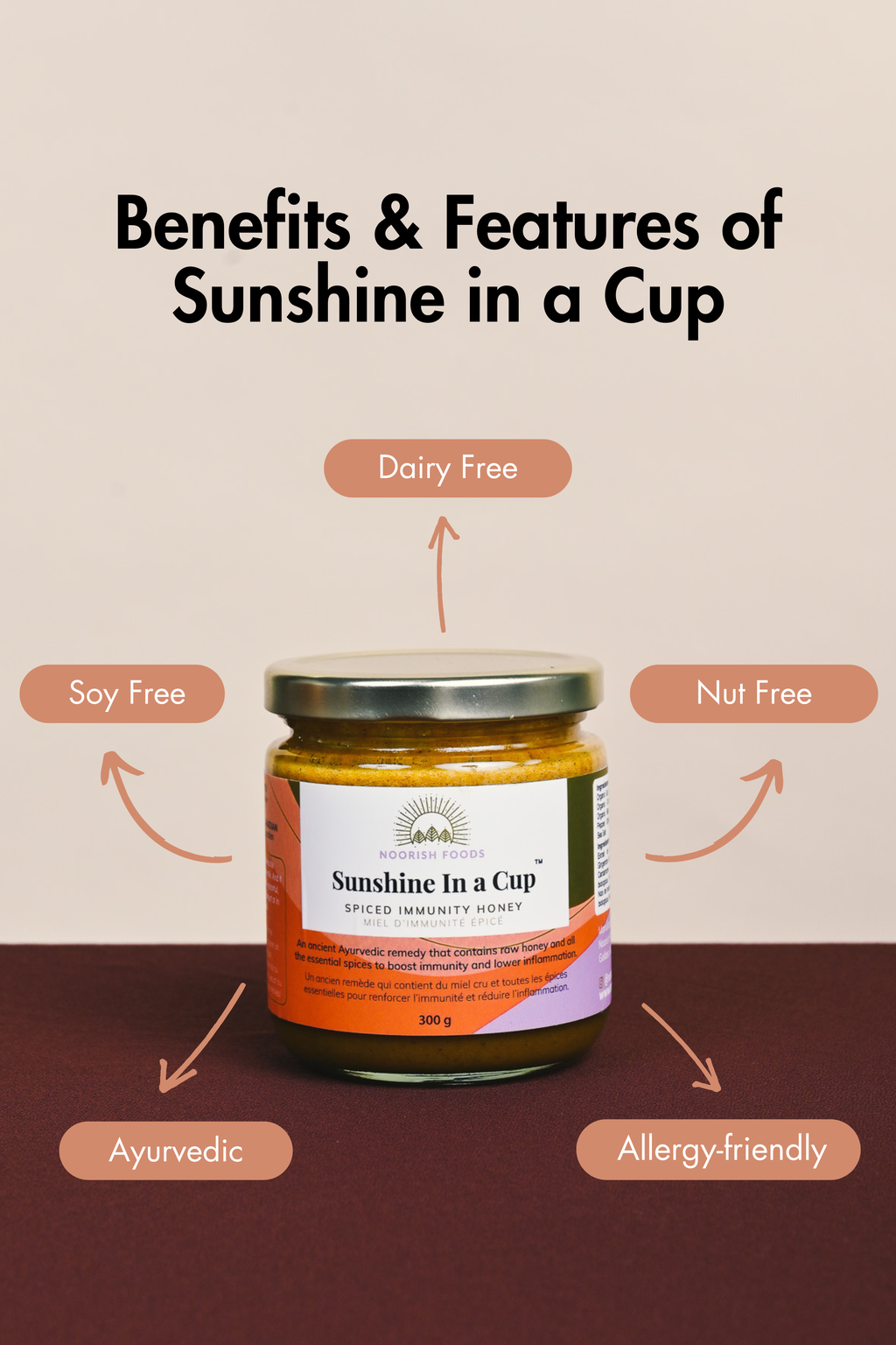 Miel d'immunité - Soleil dans une tasse