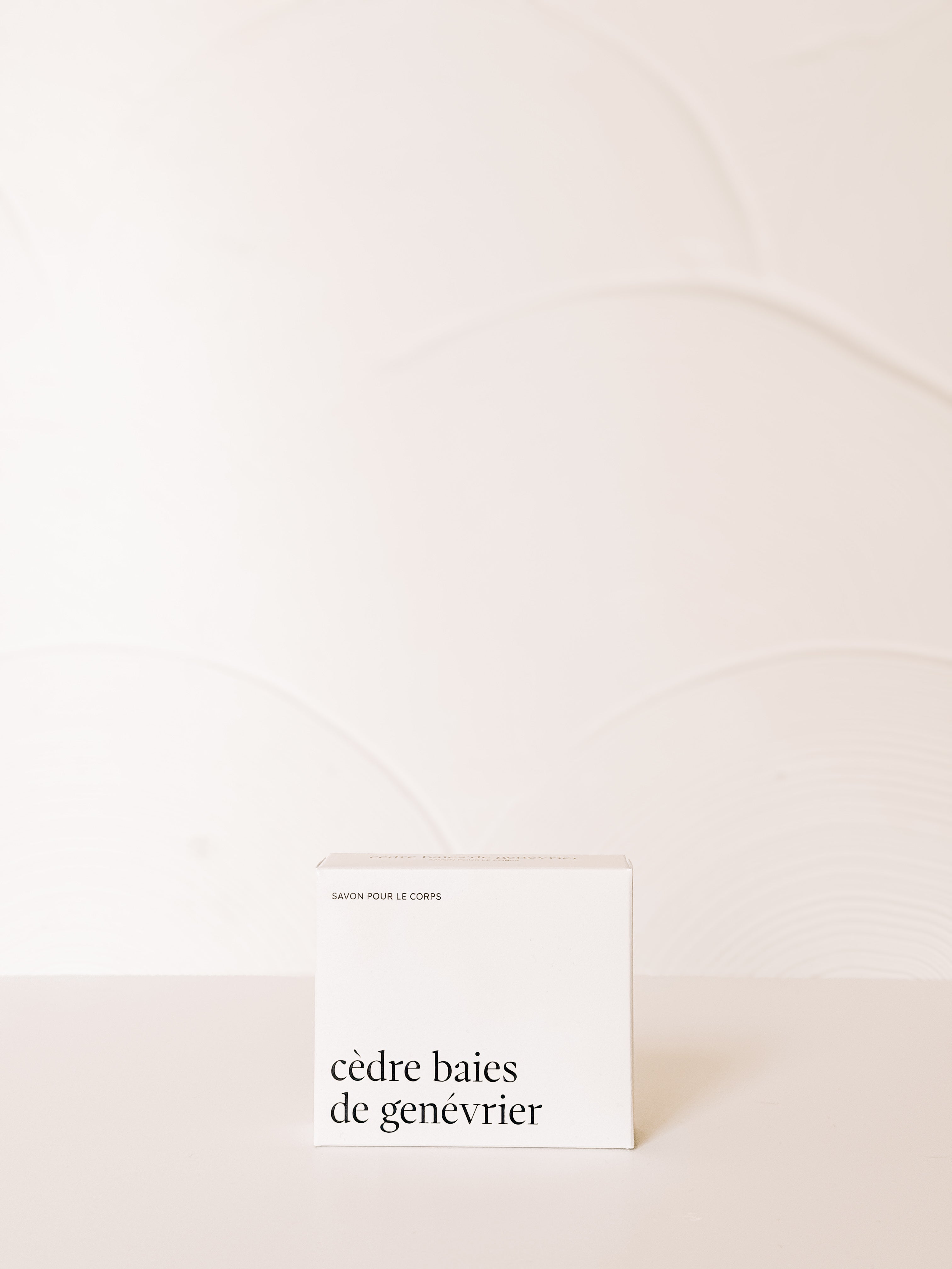 Savon pour le corps - Cèdre baies de genévrier