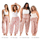 Pantalon Harem - Corail