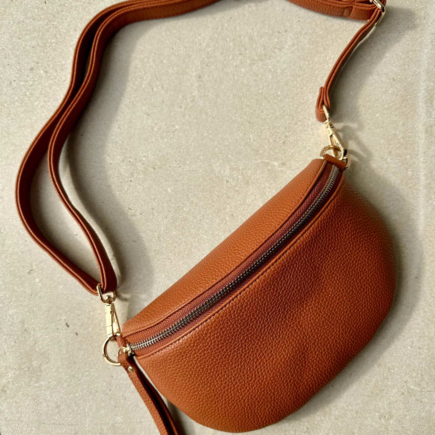 Sac en cuir vegan - Rust