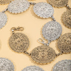 Ceinture concho floral vintage