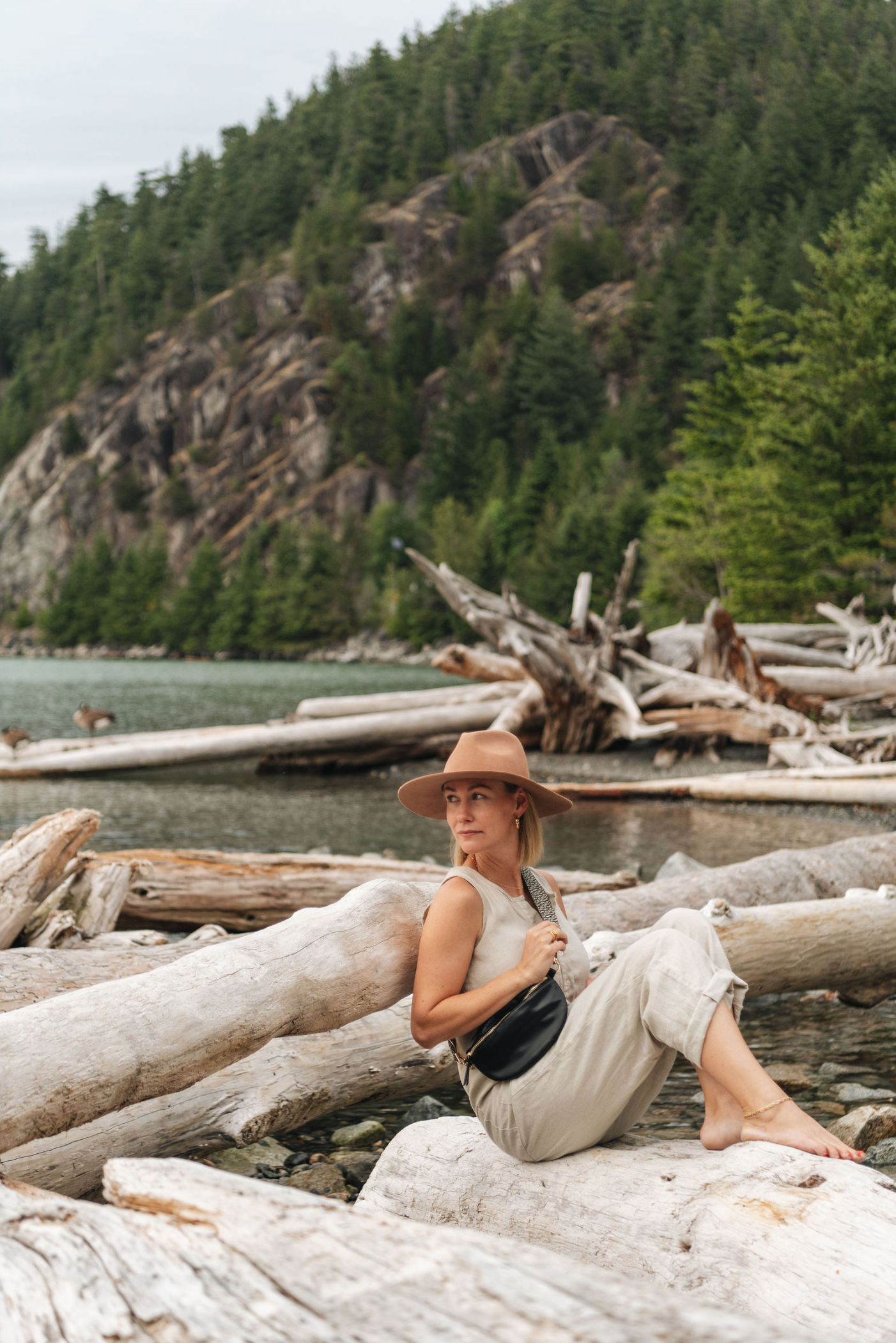 Sac en cuir vegan - Noir