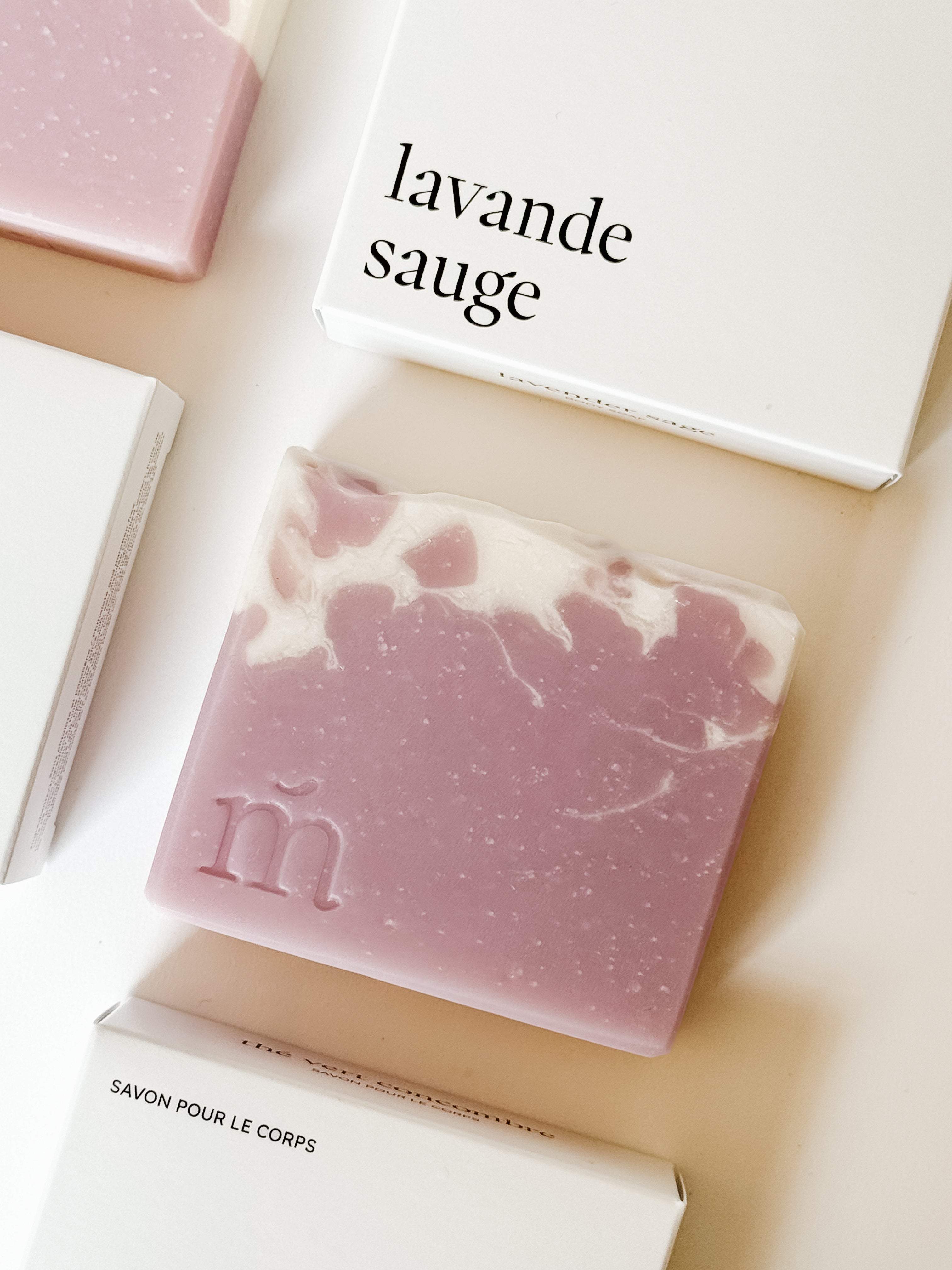 Savon pour le corps - Lavande sauge