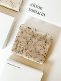 Savon pour le corps - Exfoliant - Citron et romarin
