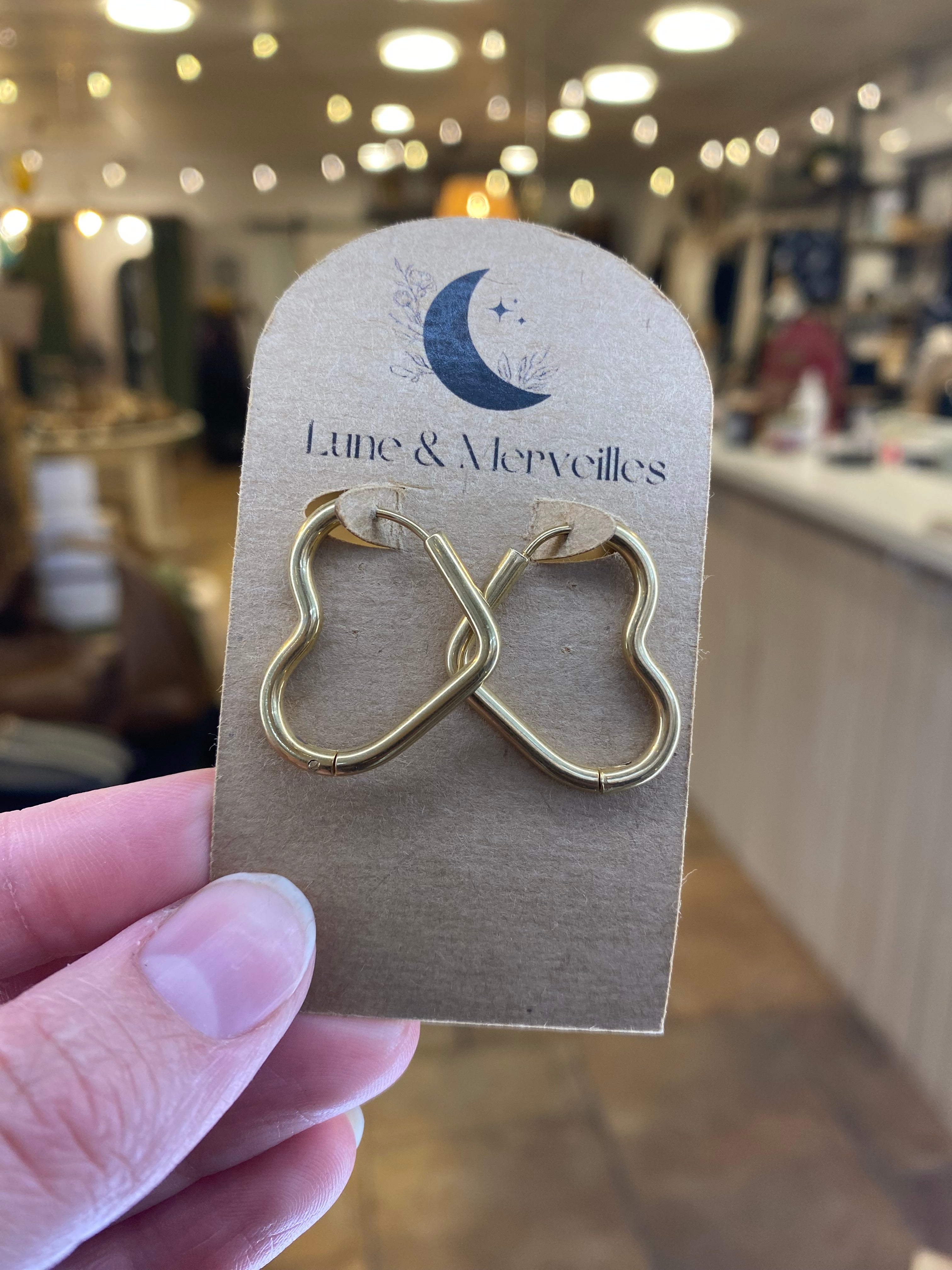 Boucles d’oreilles Cœurs