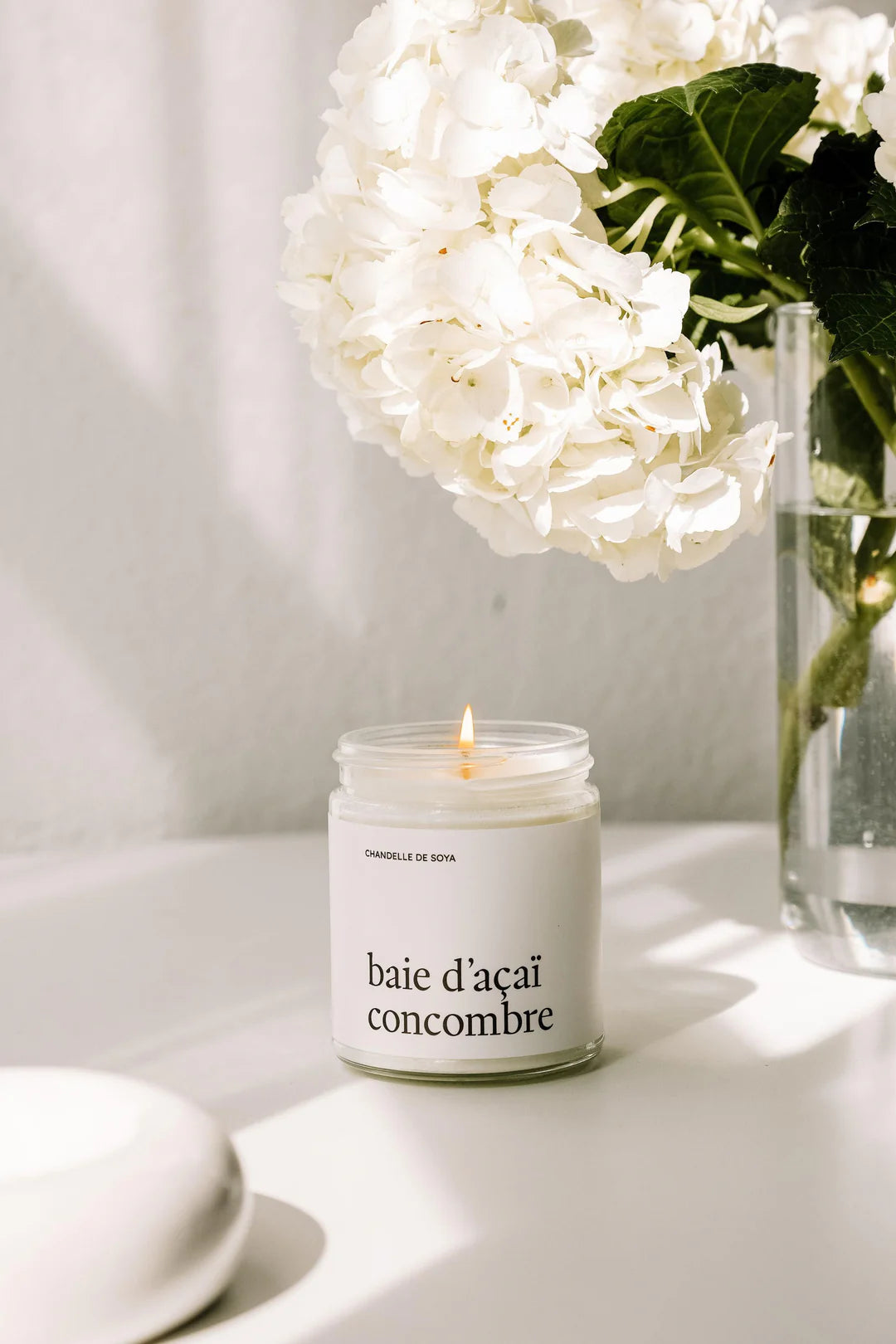 Chandelle de soya- Baie d'açaï concombre